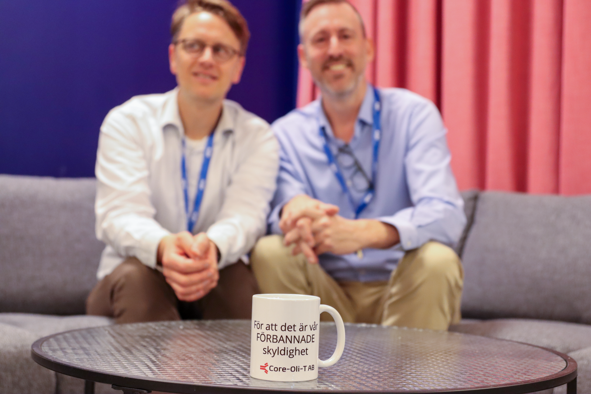 Thomas Näsström och Björn Karlsson Core-Oli-T.